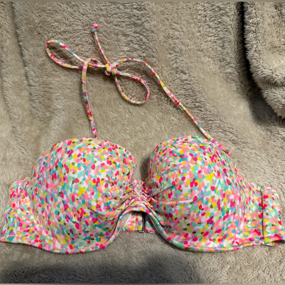 Victoria's Secret Multicolor Bikini Swim Top